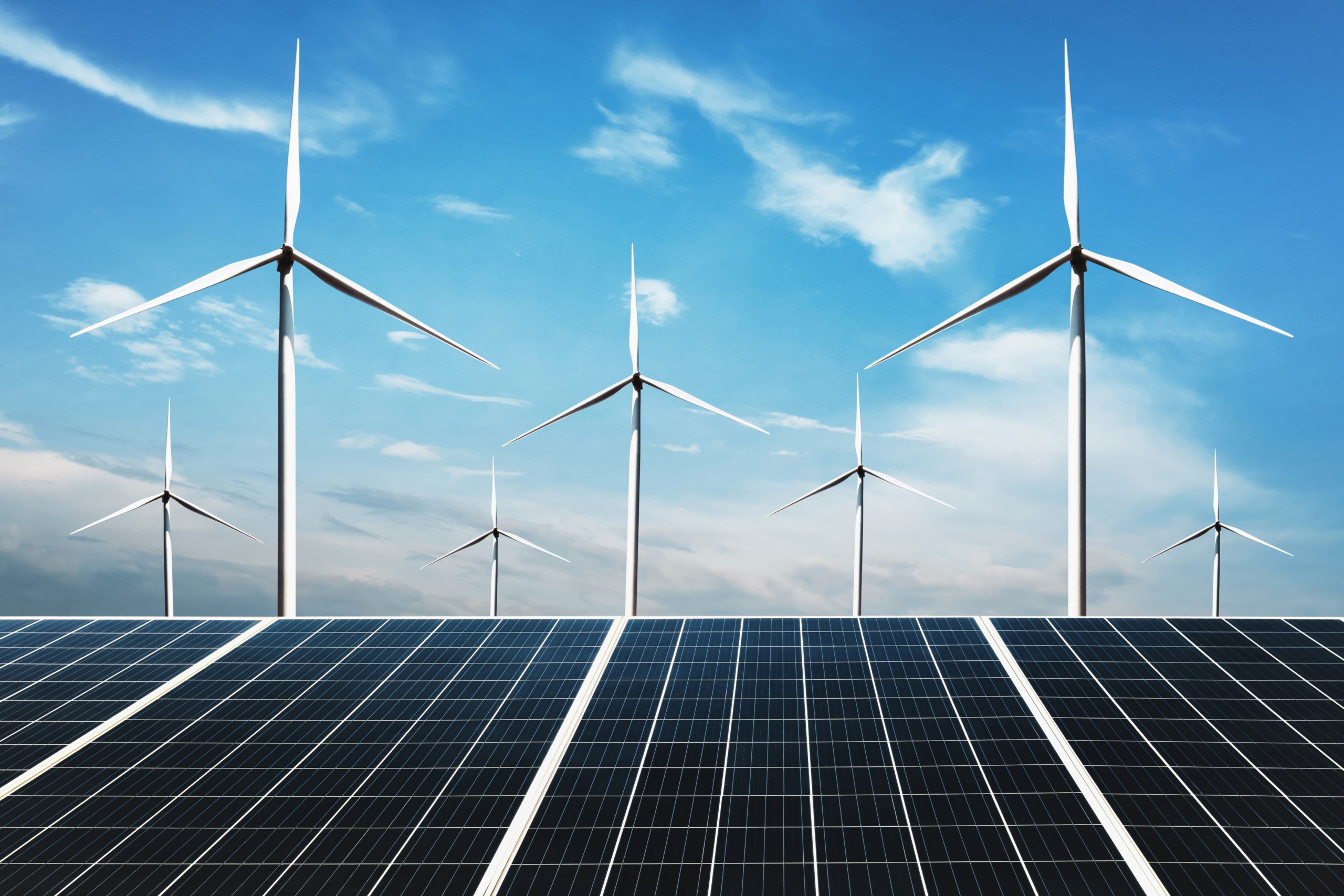 Windkraft - Solarstrom